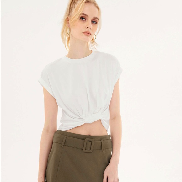 White knot thank top - Picture 1 of 8